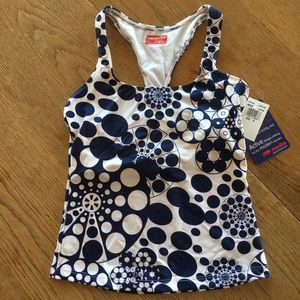 Marika Bubble Flower Performance Tank